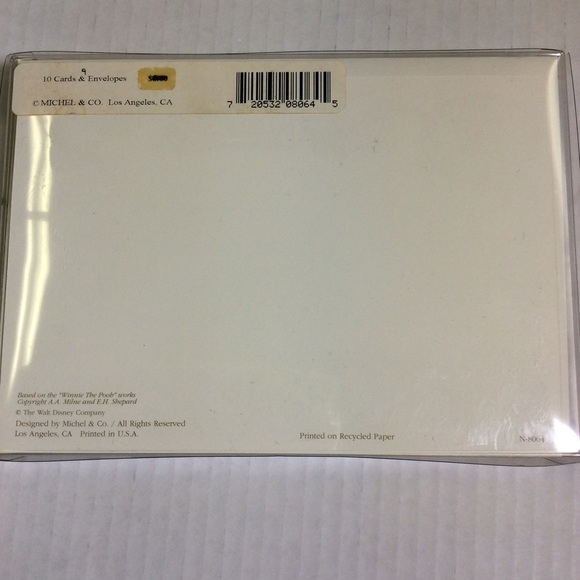 Michel & Co. Season Greeting Printable Cards Vintage 10 cards 9 envelopes 5x7 - Picture 4 of 4